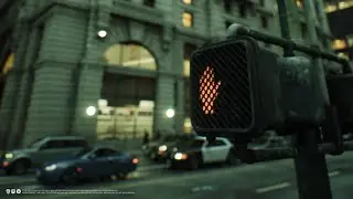 Unreal Engine 5 - Car crash test (PS5 - The Matrix Awakens)