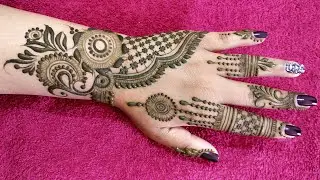 EID 2024|| Navratri 2024 Special Beautiful Stylish Mehndi Design for Hand || Floral Mehndi