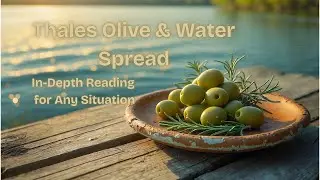 Thales&rsquo; Olive & Water Spread | Philosophy-Inspired Tarot & Oracle Reading