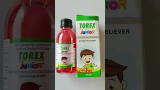 Torex junior syrup uses| #coughsyrup