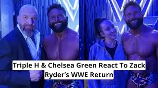 Triple H и Челси Грин отреагировали на возвращение Зака ​​Райдера в WWE