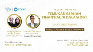 Webinar Special - Temukan Berlian Finansial Di Dalam Diri - Gus Banan