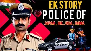 Ek Story Aisi Bhi | INDIAN POLICE SYSTEM | JAPAN/UK/USA/INDIA Who Has Powerful Department of Police🚨