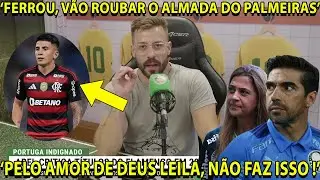 ANTI PALMEIRENSE SE CAGANDO DE MEDO DO FLAMENGO: FLAMENGO VAI ROUBAR O ALMADA DO PALMEIRAS !