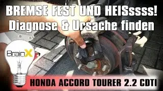 Bremse Fest Rad Hei&szlig; Rad l&auml;sst sich schwer drehen Bremse kaput Hier die Diagnose