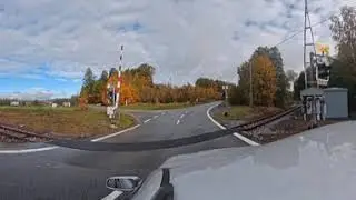 360&deg; 8K Drive Through Czech Autumn Landscapes | Real Audio