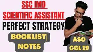 SSC IMD Scientific Assistant Best Strategy | Books | Notes | Mocks | Kapil Online