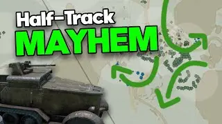 14 Minutes Of Pure Half-Track Madness l Foxhole l War 87