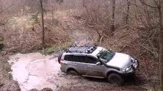 Test drive off road Mitsubishi Pajero, Volkswagen Touareg, Renault Duster, Toyota Land Cruiser, Chev