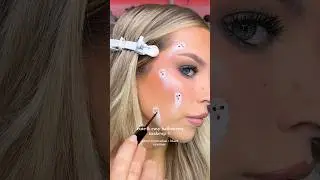 Cute & easy Halloween makeup! 👻 #makeup #halloweenmakeup #easyhalloweenmakeup #halloweenmakeuplook