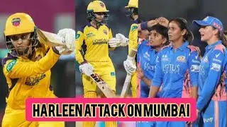 +999 AURA Moment 🗿🔥 Harleen Deol Vs MUMBAI INDIANS WOMEN Controversy WPL 2026 Cricket News Facts.