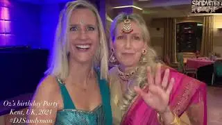 DJ Sandyman @ the bollywood themed birthday party, UK.
