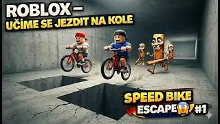 ROBLOX - TUNG TUNG SAHUR &Uacute;TOČ&Iacute;- #1- Speed Bike Escape