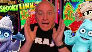 HISTORY MADE!  My Largest Spooky Link Jackpot EVER in Vegas!