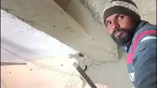 बीम का प्लास्टर कैसे करे। latak bim ka plaster kase kare