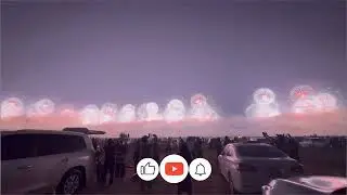 UAE Celebrates 2025 New Year: Stunning Fireworks, Drones & Lights in Ras Al Khaimah! 🇦🇪 Vikas Pandey