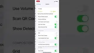 How to turn off mirror selfie on ios/iphone
