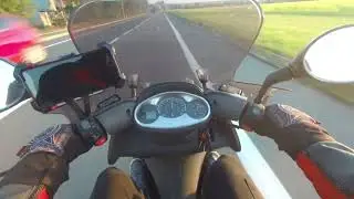 Yamaha majesty 125 - POV video