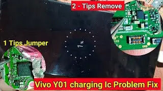 Vivo Y01 Charging ic Bypass Tips | Vivo y01 charging ic jumper solution | charging fix