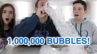 DIY BUBBLE SNAKE! 1 MILLION BUBBLES!