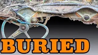 BURIED '55 Chevy Drag Car + Barn Find 409 Engine!