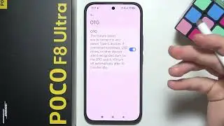 Poco F8 Ultra: Как включить OTG-подключение