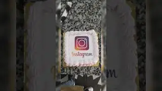 Instagram photo cake design #shortsviral #shortsvideo #shortsyoutube #shorts #mcstan #cakestagram
