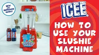 ICEE Machine slushie maker - How to use your slushie machine (red version)