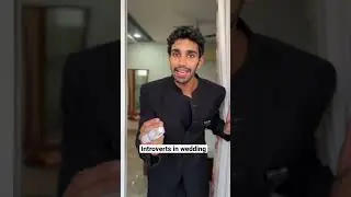 Festive season! Nhin bhai shadi he😭 #ahmedmasood #introvert #wedding #shorts #introvertsbelike