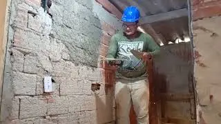 COMO CHAPISCAR UMA PAREDE USANDO A DESEMPENADEIRA?