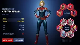 Marvel future revolution : Captain Marvel : Omega war!