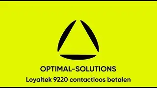 Loyaltek 9220: Hoe contactloos betalen