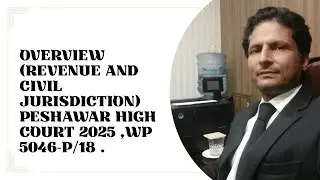 OVERVIEW Revenue and civil jurisdiction Peshawar High court 2025 ,WP 5046-p/18 .