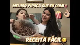 RECEITA DE PIPOCA DOCE