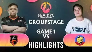 Game 1: TNC Predator vs Made in Philippines | DPC SEA 2022 Tour 3: Division I & II