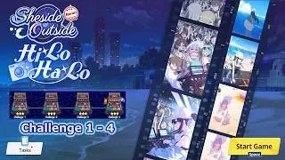 Blue Archive Global - HiLo-HaLo Rerun Challenge Stages 1-4 Clear