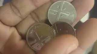 1rs cross coin 2006 noida mint 3 pis all 470