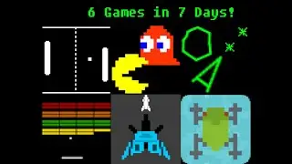 I made 6 games in 7 days! (20 Games Challenge Recap #1)