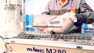 Видеоролик штукатурная станция m-tec M280