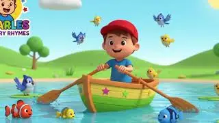 Row Row Row Your Boat 🚣 Calm Lullaby Version Charles Nursery Rhymes