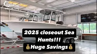 2025 Closeout Sea Hunts!!! Chatlee Boat & Marine