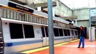 BART Train ride from SFO to Balboa Park Station