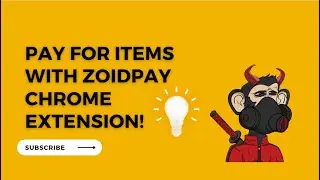 Introduction to Zoidpay Chrome extension