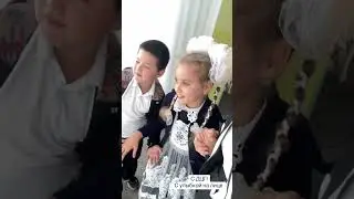 Алан встречает Есению перед школой!🌈Настоящая дружба-вот она,рядом😍