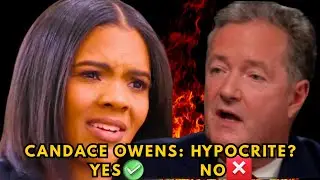 Exposing Candace Owens double standards On Piers Morgan Show| Kanye vs her 