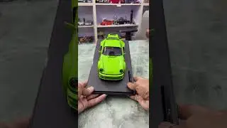 Porsche KS-R Green 1:18 Solido Licensed Diecast Scale Model Car | Collectible for Car Enthusiasts