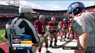 Madden 13 Demo Gameplay : Giants vs 49ers