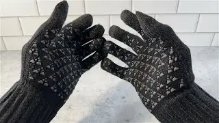 Vgogfly Winter Knit Anti-Slip Gloves - Very Warm Gloves