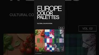 Europe Color Palettes &mdash; Cultural Color Systems #colorconcept #colorinspiration #colors #colorpalette