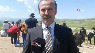 Oymaağaç Höyüğü’nde öğrencilere arkeoloji dersi